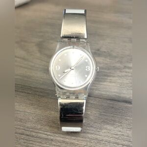 Swatch Watch Silver color Vintage